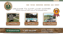 Desktop Screenshot of camplakejasper.com