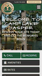 Mobile Screenshot of camplakejasper.com